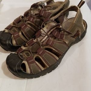 skechers mens closed toe sandals
